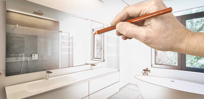 Cliff Bergin & Associates can help design your bathroom remodel
