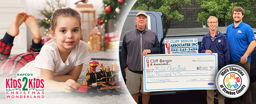Cliff Bergin supports the local community with donations, christmas toy drives, and more!
